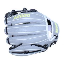 New ⌛ Wilson A2000 SuperSkin 1786 11.5" Baseball Glove: WBW100096115 Black, Grey 👏 -Glovegear Store 2d59 09 20 wilson a2000 superskin 1786 11 5 baseball glove wbw100096115 33604 5 l