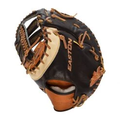 Outlet ⭐ Easton Professional Collection Hybrid 12.75" Baseball First Base Mitt: PCH-K70B Black, Tan 😍 -Glovegear Store 31f6 10 21 easton professional collection hybrid 12 75 baseball first base mitt pch k70b 34404 13 l