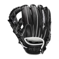 Flash Sale ❤️ Mizuno Pro Select 11.75" Fastpitch Softball Glove: GPSF1175BK Black, White ✨ -Glovegear Store 323f 11 21 mizuno pro select 11 75 fastpitch softball glove gpsf1175bk 30755 8 l