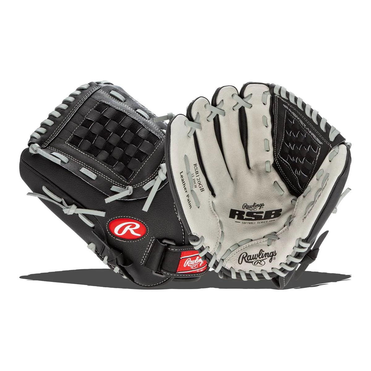 Deals 👏 Rawlings RSB 12" Slow Pitch Softball Glove: RSB120GB Black, Grey 🛒 9 Deals 👏 Rawlings RSB 12" Slow Pitch Softball Glove: RSB120GB Black, Grey 🛒 - Image 7