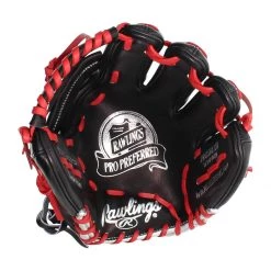 Top 10 ❤️ Rawlings Pro Preferred 11.75" Francisco Lindor Baseball Glove: PROSFL12B Black, Red 🌟 -Glovegear Store 33de 06 20 rawlings pro preferred 11 75 francisco lindor baseball glove prosfl12b 33251 6 l