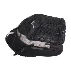 New 🤩 Mizuno Prospect PowerClose 11" Youth Baseball Glove: GPP1100Y3BG Black, Silver 👍 -Glovegear Store 352c 04 20 mizuno prospect powerclose 11 youth baseball glove gpp1100y3bg 30862 4 l