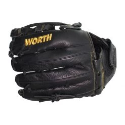 Deals 🔔 Worth Player Series 13.5" Slow Pitch Softball Glove: WPL135-PH Black, Gold ⭐ -Glovegear Store 35b3 02 21 worth player series 13 5 slow pitch softball glove wpl135 ph 33940 5 l
