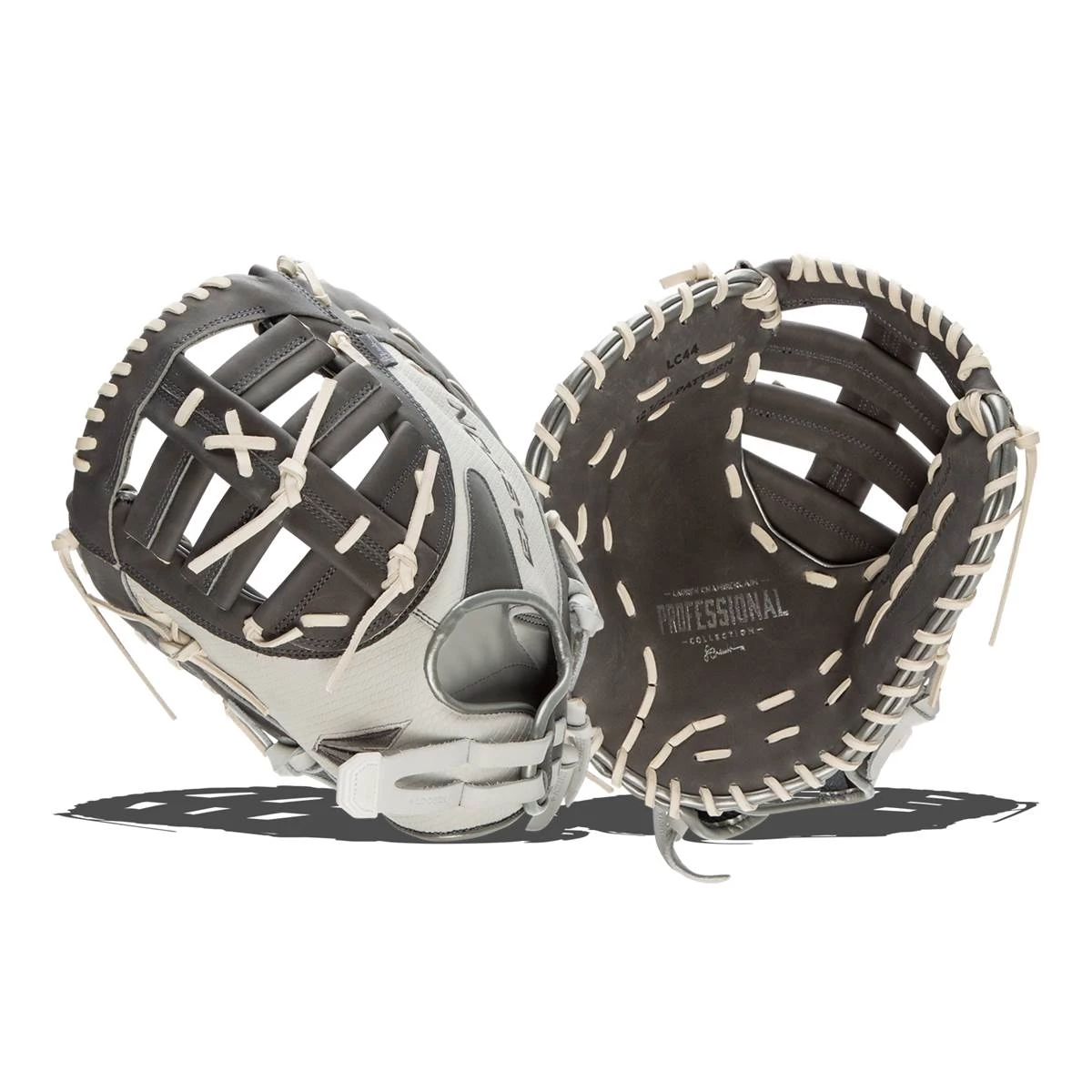 Buy โ๏ธ Easton Professional Collection Lauren Chamberlain 12.5" Fastpitch First Base Mitt: LC44 Grey, White ๐ 3 Buy โ๏ธ Easton Professional Collection Lauren Chamberlain 12.5" Fastpitch First Base Mitt: LC44 Grey, White ๐