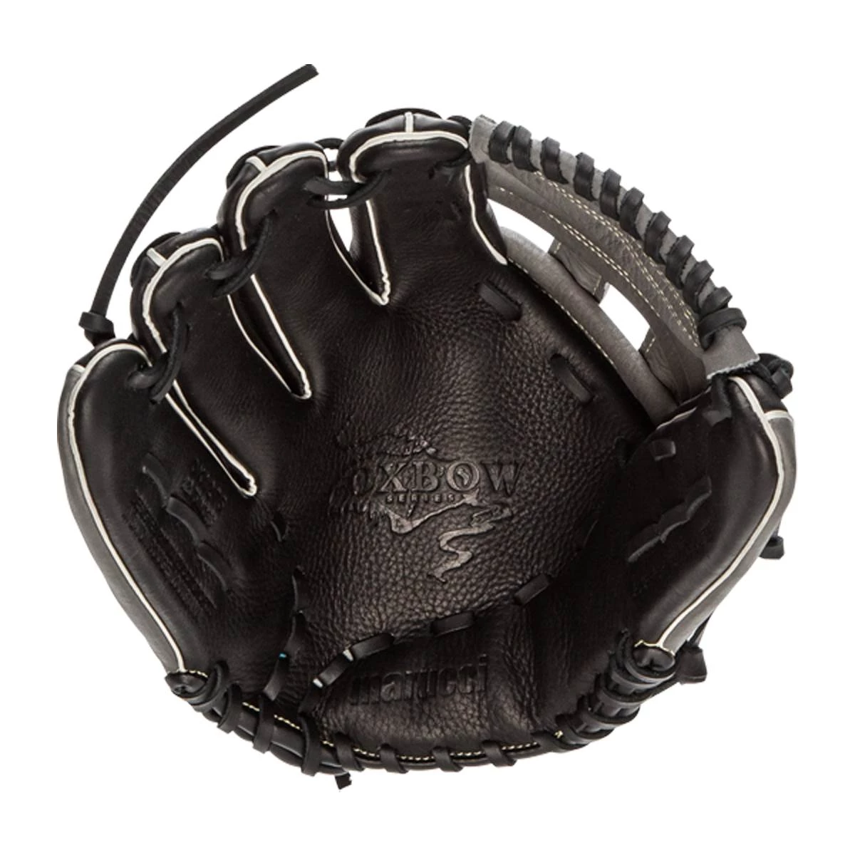 Best Sale 🔔 Marucci Oxbow Series 12.75" Baseball Glove: MFGOX1275 Black, Grey ✔️ 6 Best Sale 🔔 Marucci Oxbow Series 12.75" Baseball Glove: MFGOX1275 Black, Grey ✔️ - Image 4