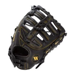 Best deal 💯 Worth Player Series 13" Slow Pitch First Base Mitt: WPL130-FB Black, Gold 🔔 -Glovegear Store 3837 10 21 worth player series 13 slow pitch first base mitt wpl130 fb 33939 10 l