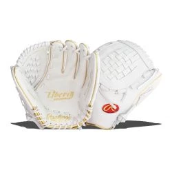 Best Pirce 🌟 Rawlings Liberty Advanced 12.5" Keilani Ricketts Fastpitch Softball Glove: RLA125KRG Gold, White 🔔