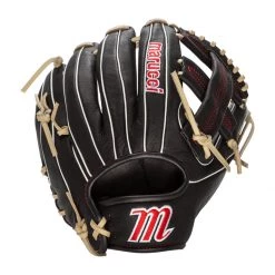 Hot Sale 🔥 Marucci Acadia Series 11.5" Youth Baseball Glove: MFGACM43A4 Black, Red ✔️ -Glovegear Store 3953 08 21 marucci acadia series 11 5 youth baseball glove mfgacm43a4 34963 14 l