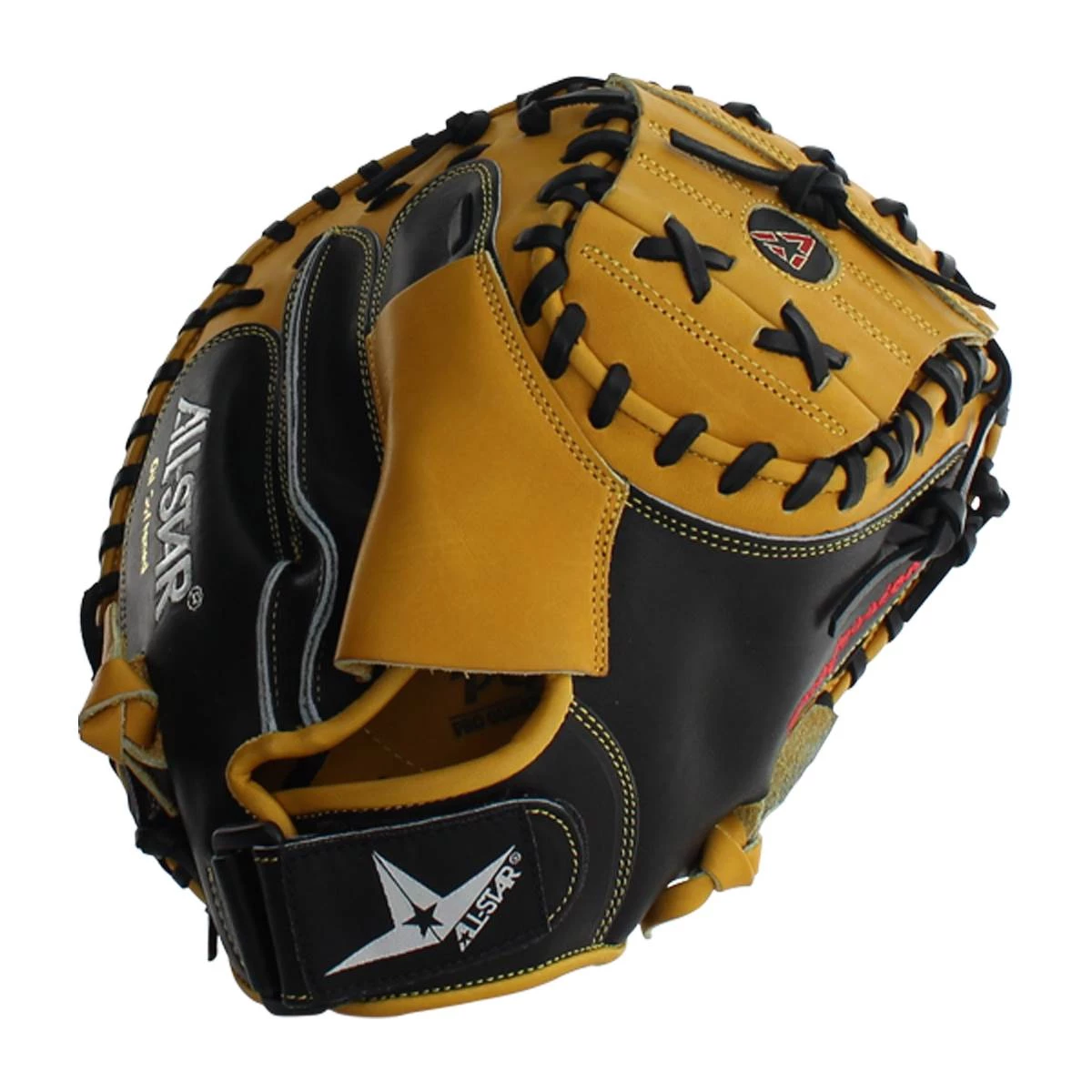 Best deal 😀 All Star Pro 33.5" Baseball Catcher's Mitt: CM3100SBT Black, Tan ❤️ 9 Best deal 😀 All Star Pro 33.5" Baseball Catcher's Mitt: CM3100SBT Black, Tan ❤️ - Image 7