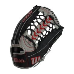 Cheap 🛒 Wilson A2000 Super Snakeskin PF92 12.25" Baseball Glove: WBW1001101225 Black, Grey ✨ -Glovegear Store 3b3a 09 20 wilson a2000 pf92 12 25 baseball glove wbw1001101225 33615 3 l