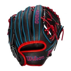Cheap 🎁 Wilson A2000 SuperSkin PFX2 11" Baseball Glove: WBW10039711 Black, Blue, Red ⌛ -Glovegear Store 3bc5 08 21 wilson a2000 superskin pfx2 11 baseball glove wbw10039711 34686 7 l