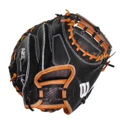 Best deal ❤️ Wilson A2K 33.5" Baseball Catcher's Mitt: WBW100071335 Black, Brown, Tan ✔️ -Glovegear Store 3bf8 07 20 wilson a2k 33 5 baseball catchers mitt wbw100071335 33327 7 l