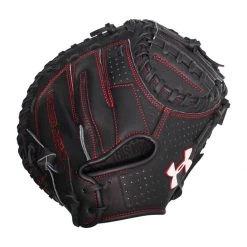Outlet ✔️ Under Armour Deception 31.5" Youth Catcher's Mitt: UACM-200Y Black 😀 -Glovegear Store 3c7a 02 20 under armour deception series youth catchers mitt uacm 200y 23545 7 l