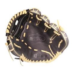 Best Pirce ⌛ Wilson A1000 1750 12.5" Baseball Glove: WBW100138125 Black, Grey, Tan 👏 -Glovegear Store 3c8c 03 21 wilson a1000 1750 12 5 baseball glove wbw100138125 34274 12 l