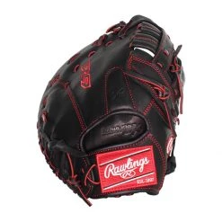 New 🎉 Rawlings R9 Series 12" Youth First Base Mitt: R9YPTFM16B Black 🎁 -Glovegear Store 3ead 03 20 rawlings r9 series 12 youth first base mitt r9yptfm16b 30145 7 l