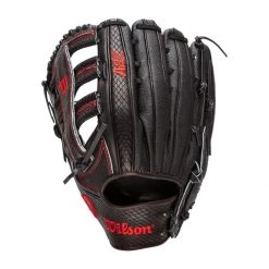 Best Pirce ⌛ Wilson A2K 12.75" SuperSkin Baseball Glove: WBW1000671275 Black ✨ -Glovegear Store 3f54 10 21 wilson a2k 12 75 superskin baseball glove wbw1000671275 33323 14 l