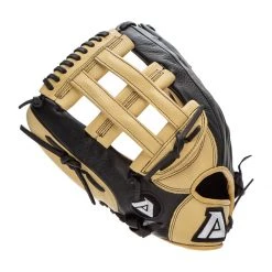 Flash Sale ⭐ Akadema ProSoft Select Series 13" Baseball Glove: ASF424 Black, Tan 😉 -Glovegear Store 3fd0 12 21 akadema prosoft select series 13 baseball glove asf424 35379 5 l
