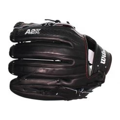 Outlet ✔️ Wilson A2K 12" Baseball Glove: WBW10006512 Black 🧨 -Glovegear Store 4021 07 20 wilson a2k 12 baseball glove wbw10006512 33321 5 l