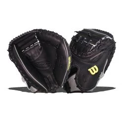 Brand new 🛒 Wilson A2000 SuperSkin 33.5" Catcher's Mitt: WTA20RB18M2SS Black, Grey 🥰