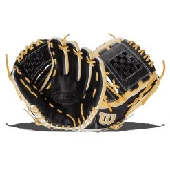 Discount 🔔 Wilson A2000 P12 12" Fastpitch Softball Glove: WBW10043912 Black, Tan ⭐ -Glovegear Store 40fb 11 21 wilson a2000 p12 12 fastpitch softball glove wbw10043912 34699 017 l