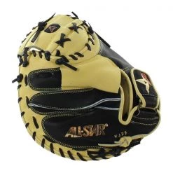 Budget 🔥 All Star Pro Elite 33.5" Baseball Catcher's Mitt: CM3000SBT Black, Tan ✨ -Glovegear Store 4127 06 18 6029 4 m