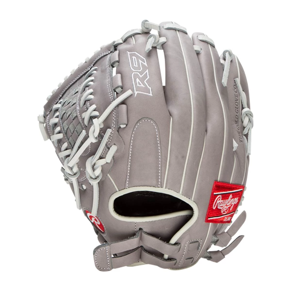 New ⌛ Rawlings R9 12.5" Fastpitch Softball Glove: R9SB125-18G Grey 🥰 9 New ⌛ Rawlings R9 12.5" Fastpitch Softball Glove: R9SB125-18G Grey 🥰 - Image 7