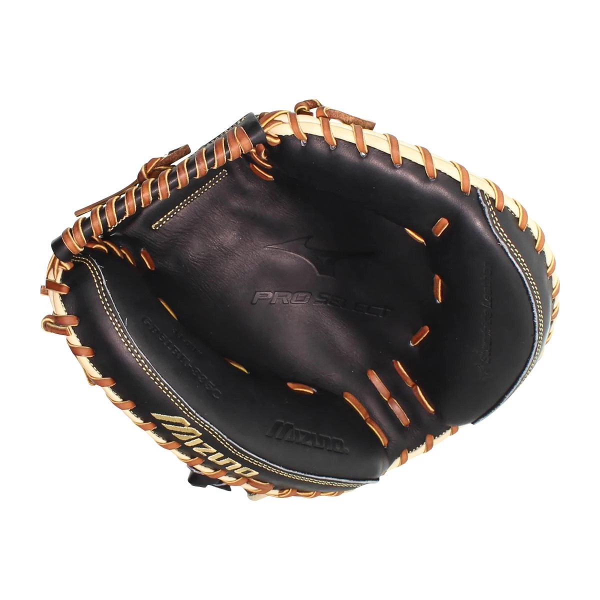 Coupon 😉 Mizuno Pro Select 33.5" Catcher's Mitt: GPS1BK-335C Black, Brown 😍 6 Coupon 😉 Mizuno Pro Select 33.5" Catcher's Mitt: GPS1BK-335C Black, Brown 😍 - Image 4