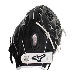 Buy 🧨 Mizuno Franchise 12.5" Fastpitch Softball Glove: GFN1251F4 Black, White 😀 -Glovegear Store 42ab 11 20 mizuno franchise 12 5 fastpitch softball glove gfn1251f4 33709 12 l