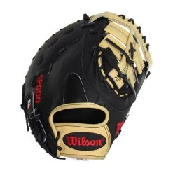 Discount 😍 Wilson A2000 SuperSkin 12.5" First Base Mitt: WTA20RB201620SS Black ❤️ -Glovegear Store 4326 08 19 31805 6 l