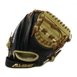 Cheap ⌛ All Star 27" Training Catcher's Mitt: CM100TM Black, Brown 👏 -Glovegear Store 43b5 06 18 4813 6 m