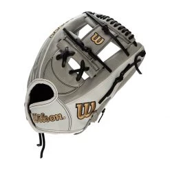 Outlet ๐ Wilson A2000 H75 11.75" Fastpitch Softball Glove: WBW1004371175 Grey, White, Gold ๐ 11 Outlet ๐ Wilson A2000 H75 11.75" Fastpitch Softball Glove: WBW1004371175 Grey, White, Gold ๐ -Glovegear Store 46cb 08 21 wilson a2000 h75 11 75 fastpitch softball glove wbw1004371175 34697 3 l