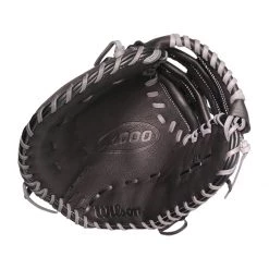 Best Sale ⌛ Wilson A1000 1620 12.5" Baseball First Base Mitt: WBW100140125 Black, Grey ✔️ -Glovegear Store 48dc 03 21 wilson a1000 1620 12 5 baseball first base mitt wbw100140125 34275 11 l
