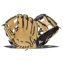 Brand new 💯 Akadema ProSoft Select Series 11.5" Baseball Glove: ASF411 Black, Tan 🧨 -Glovegear Store 494c 12 21 akadema prosoft select series 11 5 baseball glove asf411 35376 008 l