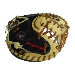 Coupon 👏 All Star Pro Series Donut 35" Training Catcher's Mitt: CM1000TM Black, Brown ⭐ -Glovegear Store 49a8 10 18 30925 3 m