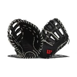 Flash Sale 😍 Wilson A2000 SuperSkin 12.25" First Base Mitt: WTA20RB202820SS Black 😉 -Glovegear Store 49fe 08 19 31803 l