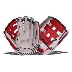 Cheapest 🔔 Miken Pro Series 13" Slow Pitch Softball Glove: PRO130-WSN Red, White 🥰 -Glovegear Store 4b29 04 21 miken pro series 13 slow pitch softball glove pro130 wsn 31191 1 l