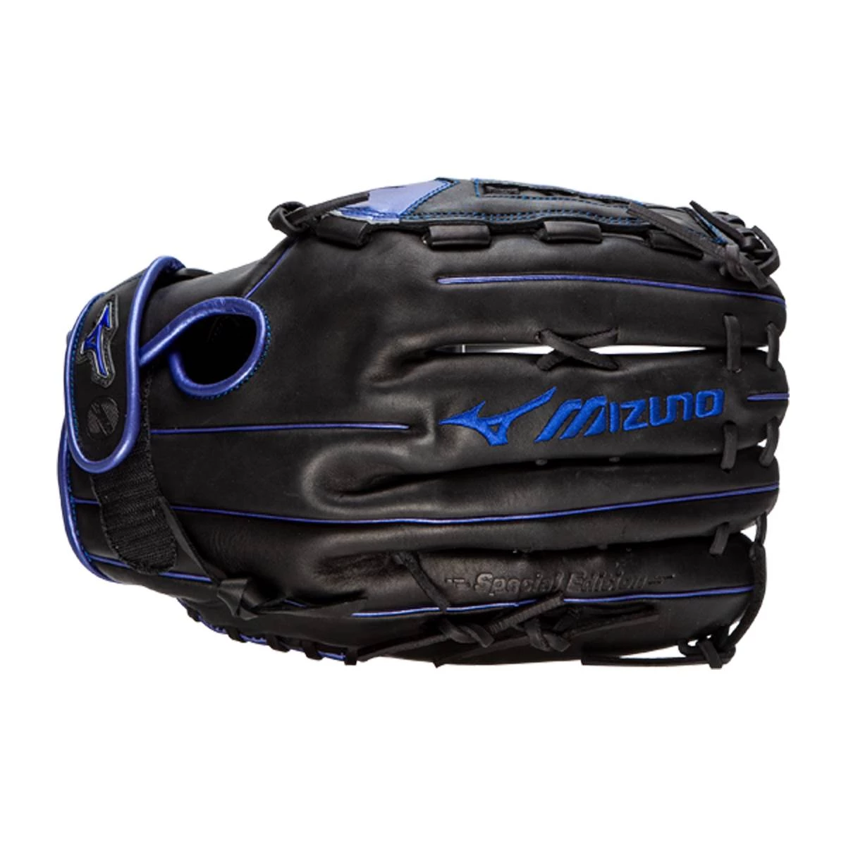 Cheap ๐ Mizuno MVP Prime SE 14'' Slow Pitch Softball Glove: GMVP1400PSES8 Black/Royal Black, Blue ๐ 6 Cheap ๐ Mizuno MVP Prime SE 14'' Slow Pitch Softball Glove: GMVP1400PSES8 Black/Royal Black, Blue ๐ - Image 4