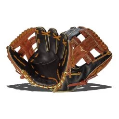 Hot Sale ⌛ Mizuno Pro Select 11.75" Baseball Glove: GPS2-600R2 Black, Tan ⭐ -Glovegear Store 4e82 10 21 mizuno pro select 11 75 baseball glove gps2 600r2 34541 009 l