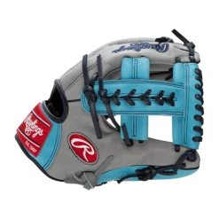 Brand new 🔔 Rawlings HOH Mark of a Pro 11.5" Baseball Glove: SP204-19GCB Blue, Grey ⭐ -Glovegear Store 4f27 12 21 rawlings hoh mark of a pro 11 5 baseball glove sp204 19gcb 34313 4 l