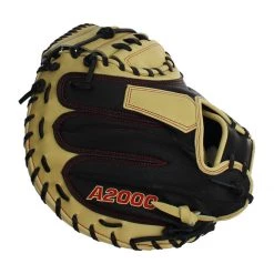 Budget 😉 Wilson A2000 SuperSkin M2 33.5" Baseball Catcher's Mitt: WBW100117335 Black, Tan 😉 -Glovegear Store 50a3 09 20 wilson a2000 superskin m2 33 5 baseball catchers mitt wbw100117335 33620 5 l