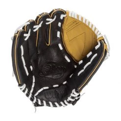 Hot Sale 🎉 Wilson A500 Siren 12.5" Youth Fastpitch Softball Glove: WBW100422125 Black, Tan 🔔