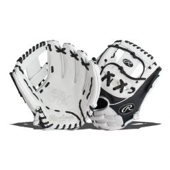 Wholesale 😉 Rawlings Heart of the Hide Speed Shell 11.75" Fastpitch Softball Glove: PRO715SB-2WSS Black, White 😀