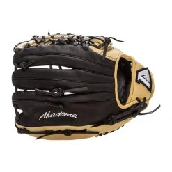 Discount 👍 Akadema ProSoft Select Series 12.75" Baseball Glove: ASF421 Black, Tan 🎁 -Glovegear Store 531c 12 21 akadema prosoft select series 12 75 baseball glove asf421 35375 5 l