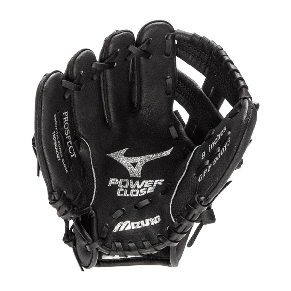 Hot Sale ⌛ Mizuno Prospect PowerClose 9" Youth Baseball Glove: GPP900Y3 Black 👍 4 Hot Sale ⌛ Mizuno Prospect PowerClose 9" Youth Baseball Glove: GPP900Y3 Black 👍 - Image 2