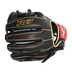 Deals ⭐ Rawlings R9 11.5" Baseball Glove: R9314-2BG Black, Gold ✨ -Glovegear Store 5565 11 20 rawlings r9 11 5 baseball glove r9314 2bg 33541 5 l