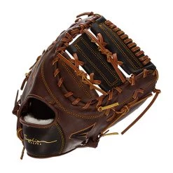 Best Sale ⌛ Easton Flagship 12.75" Baseball First Base Mitt: FS-J70 Black, Brown, Tan ❤️ -Glovegear Store 5599 10 21 easton flagship 12 75 baseball first base mitt fs j70 34411 3 l
