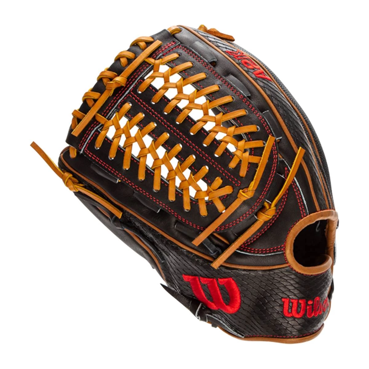 Promo ๐ Wilson A2K 11.75" SuperSkin Baseball Glove: WBW1000631175 Black, Tan ๐ 5 Promo ๐ Wilson A2K 11.75" SuperSkin Baseball Glove: WBW1000631175 Black, Tan ๐ - Image 3
