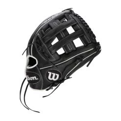 Discount 🥰 Wilson A700 12" Fastpitch Softball Glove: WBW10042412 Black, White 🥰 -Glovegear Store 56c0 12 21 wilson a700 12 fastpitch softball glove wbw10042412 34688 8 l