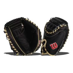 Hot Sale ❤️ Wilson A2000 SuperSkin M1D 33.5" Baseball Catcher's Mitt: WBW100114335 Black 🥰 -Glovegear Store 56f4 09 20 wilson a2000 superskin m1d 33 5 baseball catchers mitt wbw100114335 33617 7 l