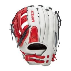 Cheapest 🔔 Miken Pro Series 13" Slow Pitch Softball Glove: PRO130-WSN Red, White 🥰 -Glovegear Store 5772 10 21 miken pro series 13 slow pitch softball glove pro130 wsn 31191 14 l